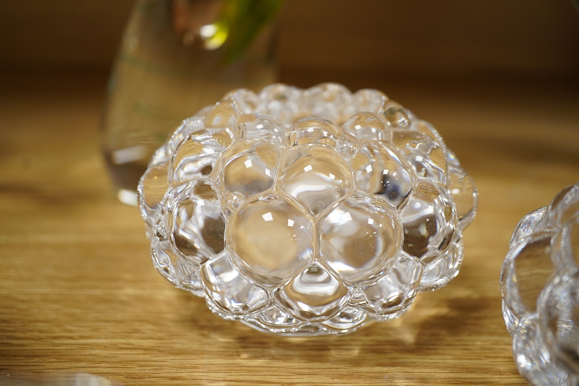 A collection of Orrefors and Waterford ‘Evolution’ glass, tallest 29cm